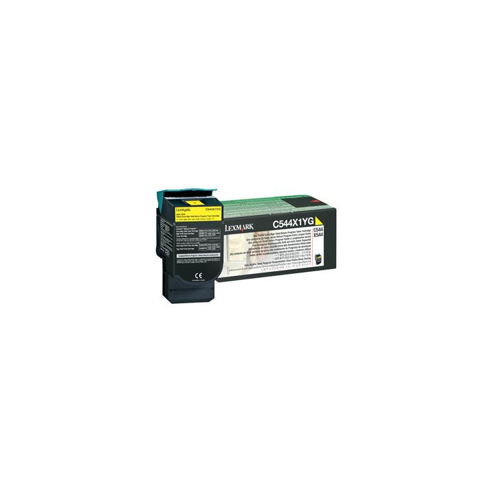 C544, X544 4K Yellow Extra High Yield RP Toner Cartridge