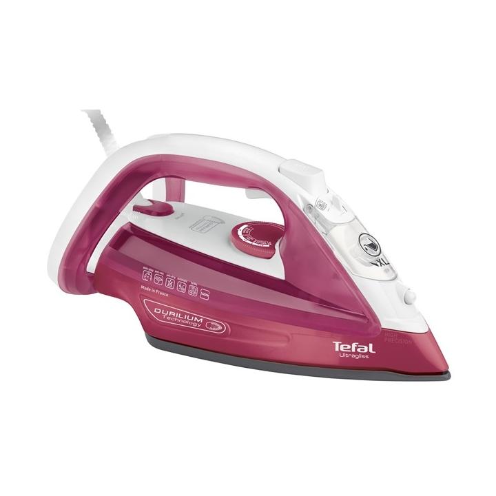 Žehlička Tefal Ultragliss FV4920E0 bílá/červená