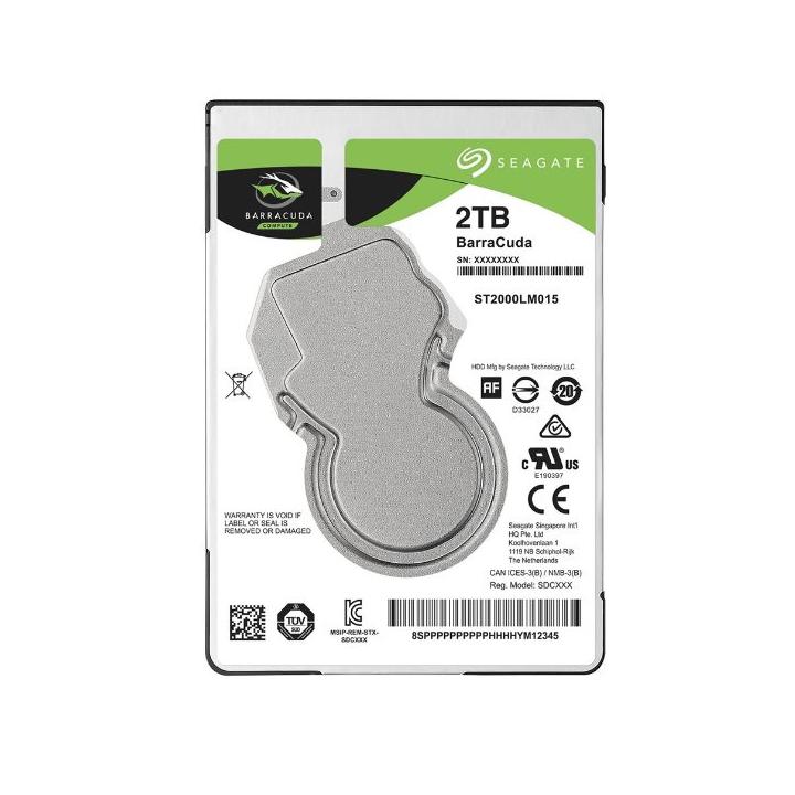 Seagate BarraCuda 2TB, ST2000LM015 HDD