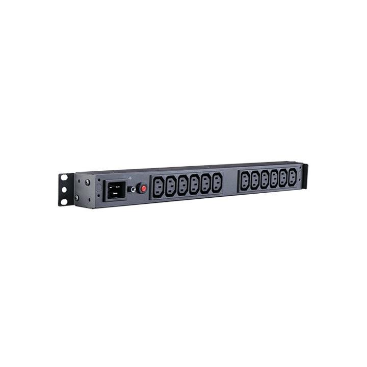 CyberPower Rack Mount Basic PDU,C20->12x C13,16A,1U