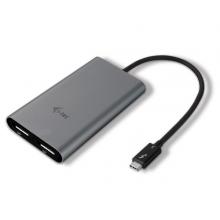 i-Tec TB3DUAL4KDP Thunderbolt 3 Dual DP Adapter 4K