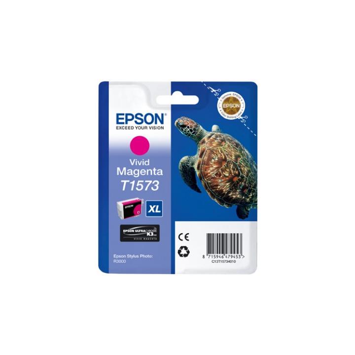 EPSON cartridge T1573 vivid magenta (želva)