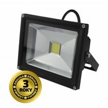 Solight LED venkovní reflektor, 20W, 1400lm, AC 230V, černá