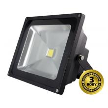 LED reflektor SMD 30W černý 2100lm, 6000K