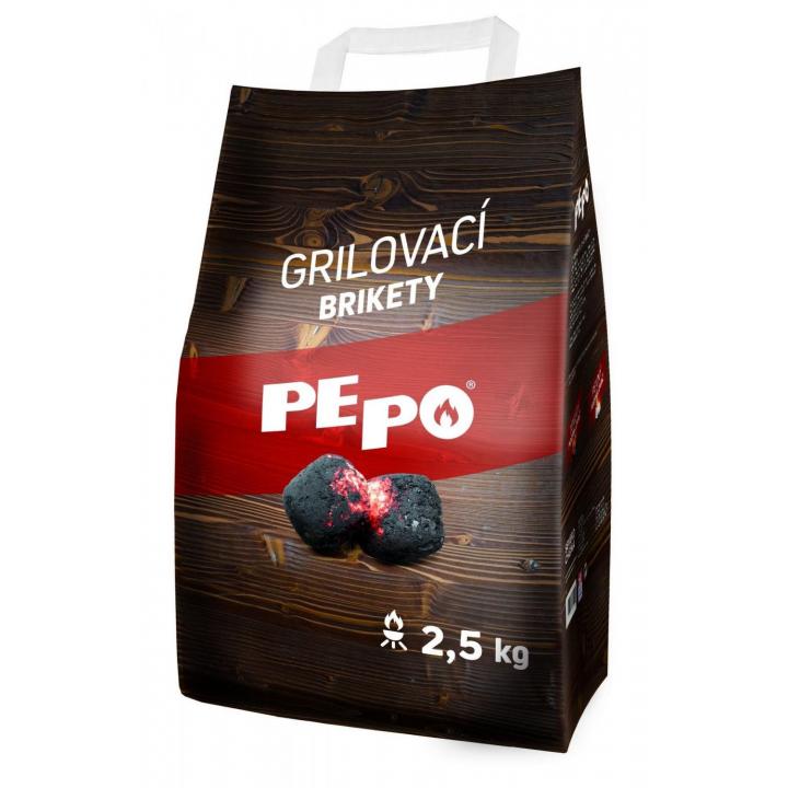 Grilovací brikety 2,5kg PE-PO