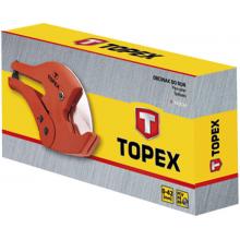 Topex nůžky na trubky z PVC, PE, PP