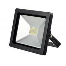 LED reflektor 30W plochý černý 2100lm, 3000K WM-30W-G