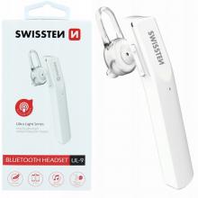 Swissten Ultra light BT headset bílý