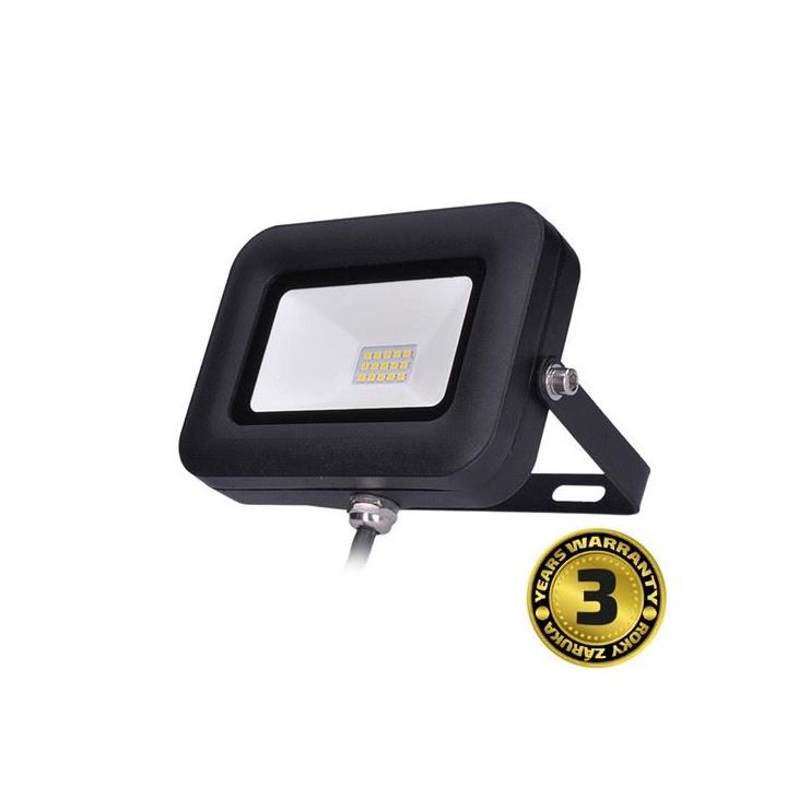 Reflektor LED  10W Solight WM10WL PRO 5000K černá plochá