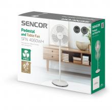 Sencor SFN 4060 WH ventilátor stojanový 40 cm