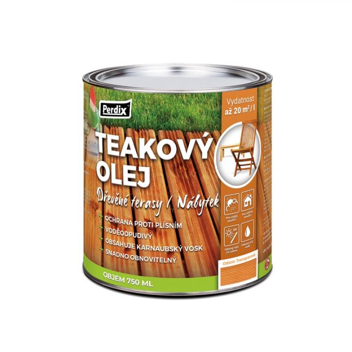 Perdix Teakový olej transparent 750ml