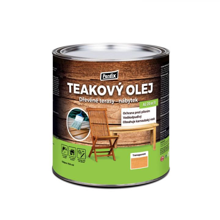 PERDIX  Teakový olej transparentní 750ml