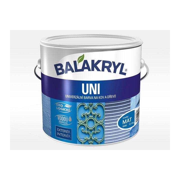 Balakryl Uni mat 0830 červený 0,7 kg