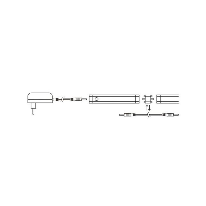 Solight 2x5W/4100K/2x50cm/2x400lm