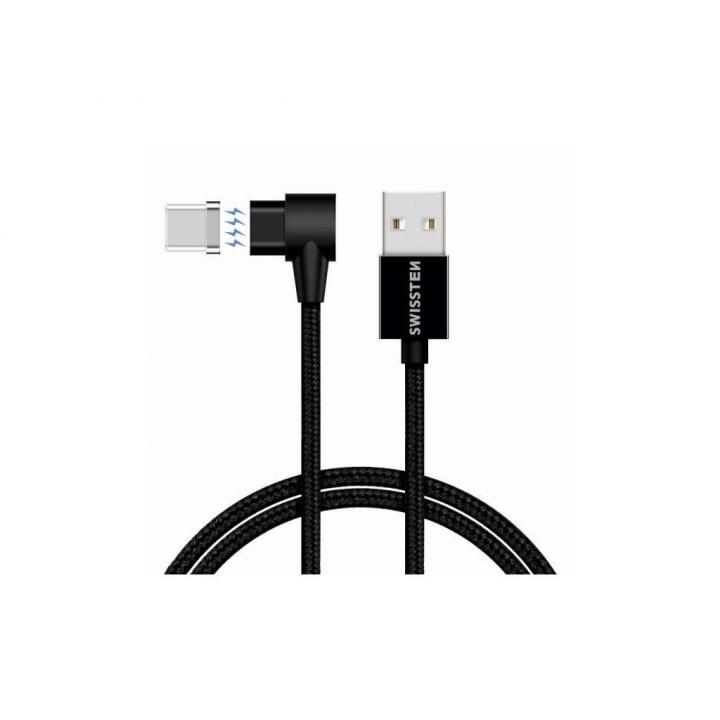 Swissten Kabel USB-C magnet 1,2m