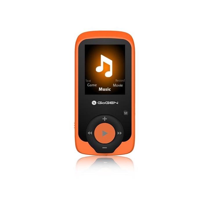 Gogen MAXI MP3, 4GB, oranžová barva