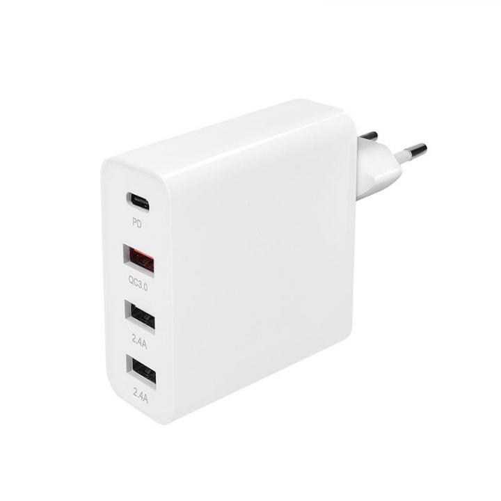 Nabíječka 230V/5V 3xUSB-Az.+USB-CZ 48W bílá