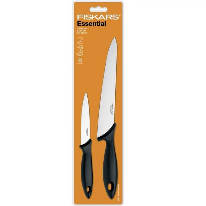 FISKARS Essential Kuchařská sada 2 nožů