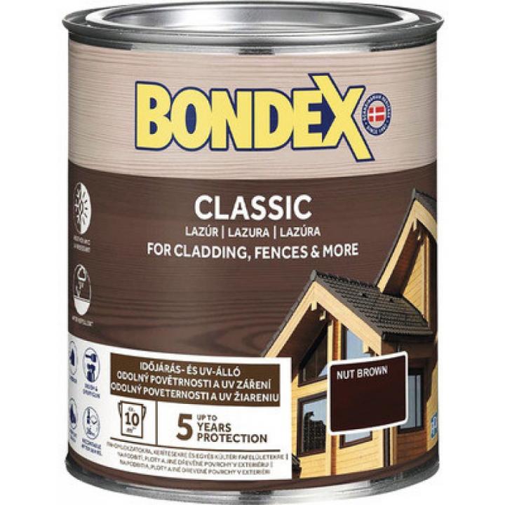 Bondex CLASSIC nut brown (ořech) 0,75l