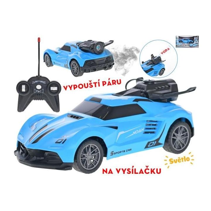 R/C auto závodní 18cm 40MHz plná funkce se světlem a vypoštěním páry