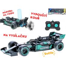 R/C Roadstar Formule 22cm 2,4GHz plná funkce na baterie se světlem a kouřem