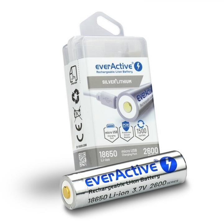 EVERACTIVE akumulátor 18650 Li-Ion