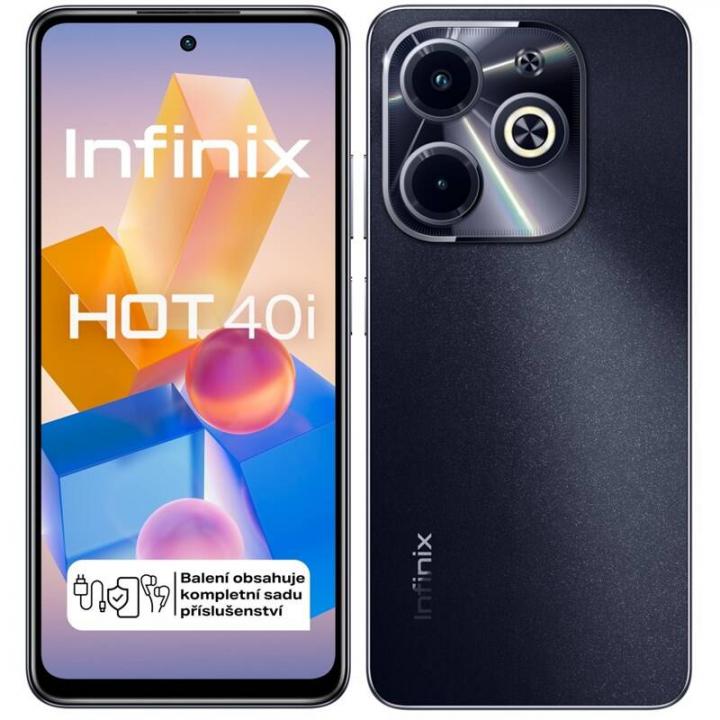 Infinix Hot 40i 4GB/128GB, černá