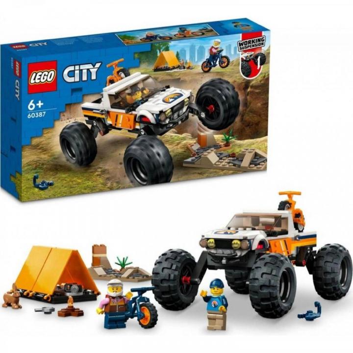 LEGO® City 60387 Dobrodružství s teréňákem 4x4