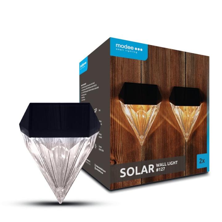 SVÍTIDLO ML-WS127 MODEE SOLÁRNÍ LED 3 KS DIAMANT