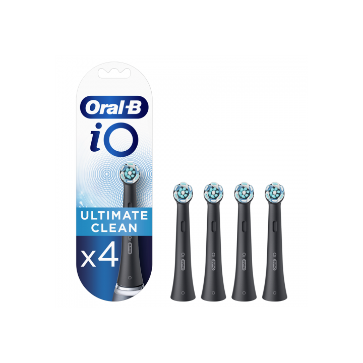 Náhradní kartáček Oral-B iO Ultimate Clean Black 4 ks