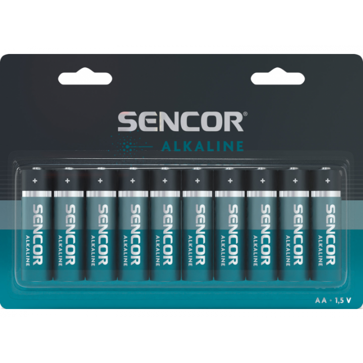 Sencor Alkalické baterie AA 10 ks