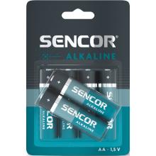 Sencor Alkalické baterie AA 6 ks